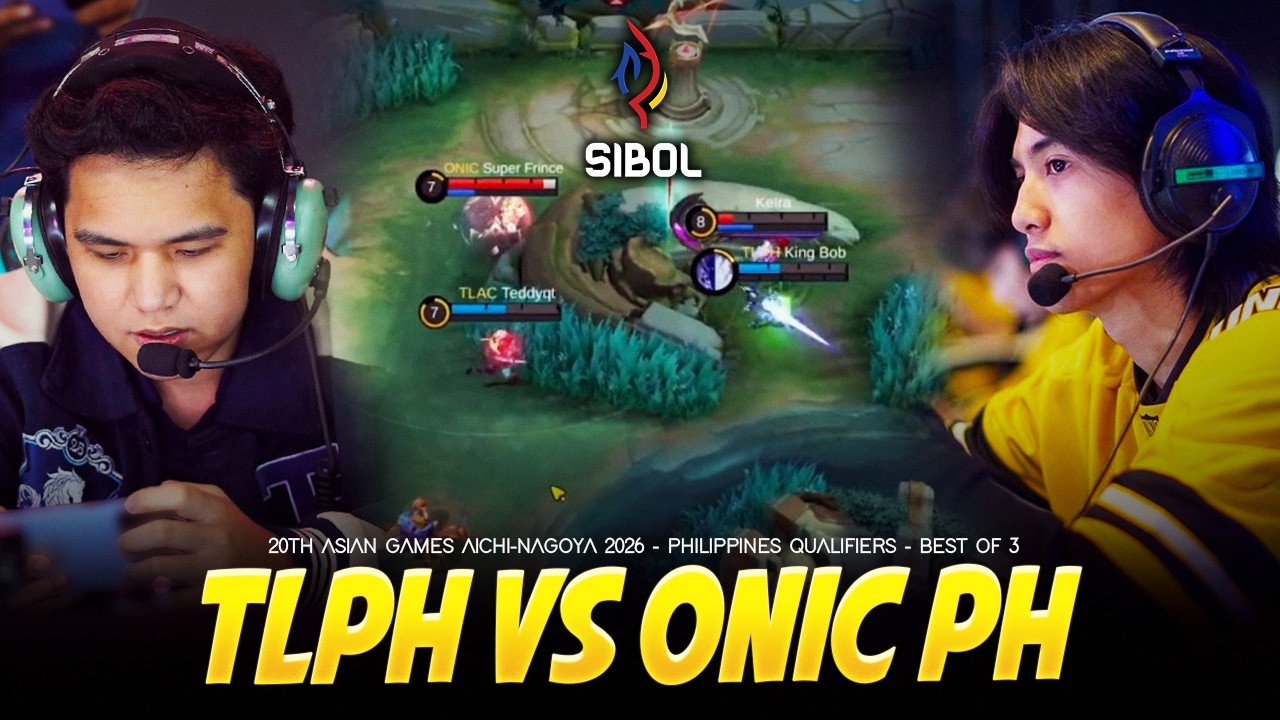 KELRA in for ONIC PH! TLPH vs ONIC PH - Sibol Qualifiers for the 20th ASIAN GAMES