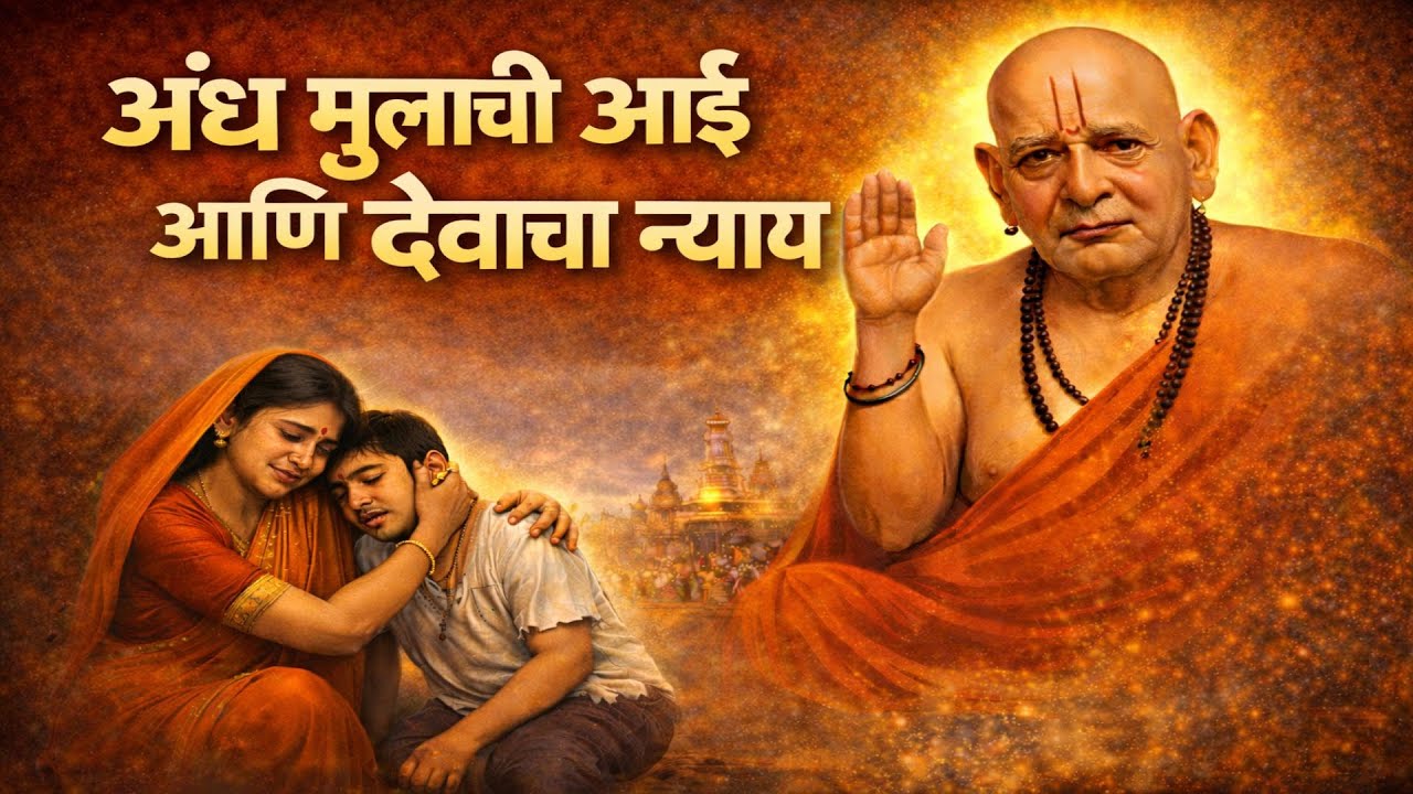 अंध मुलाची आई आणि देवाचा न्याय | स्वामी समर्थांची हृदयस्पर्शी कथा | भावनिक चमत्कार