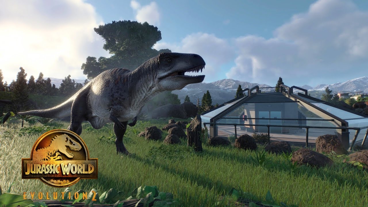 Acrocanthosaurus Enclosure Speedbuild | Jurassic World Evolution 2