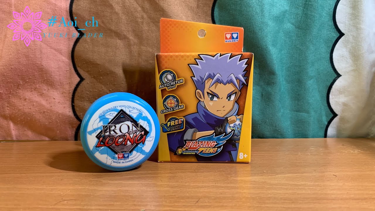 「Auldey」 Blazing Teens Legendary Warriors Iron Loong “ Tuyệt Đỉnh Yoyo “ Thần Rồng