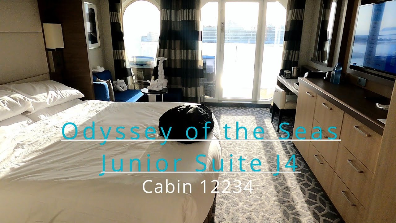 Odyssey of the Seas Junior Suite J4 Cabin Tour
