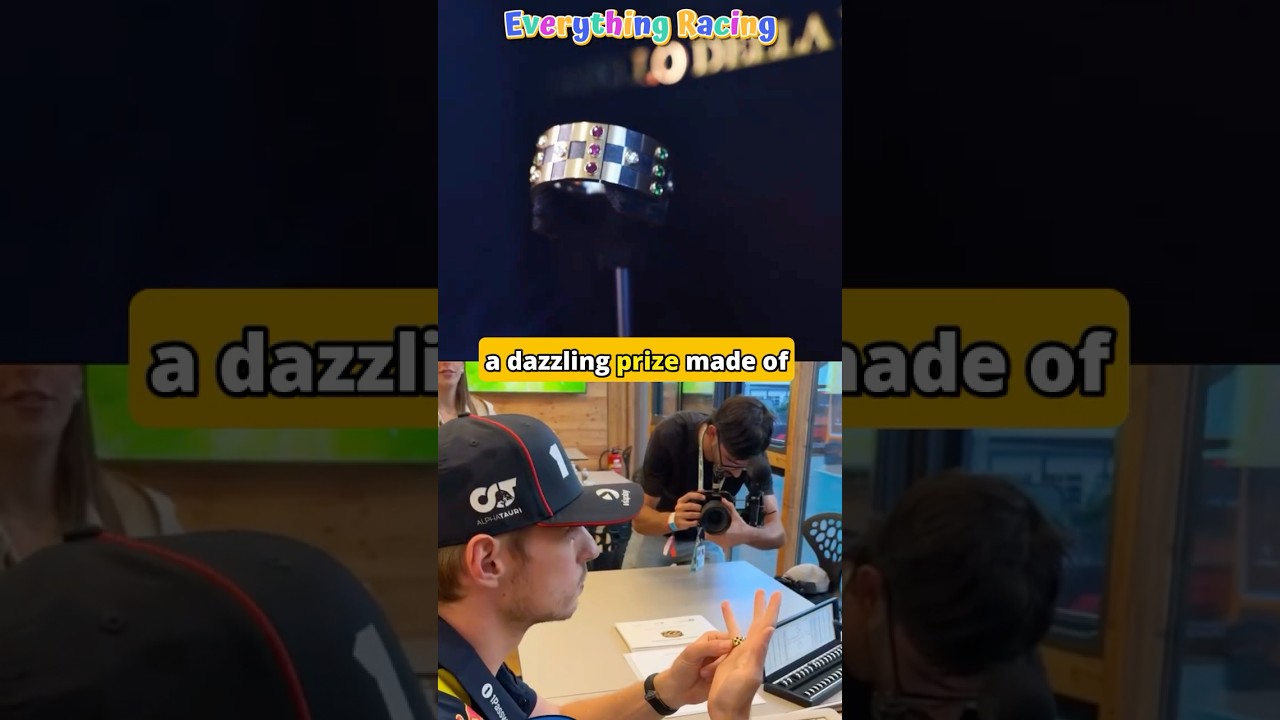 Verstappen's Monza pole earns him the Queen's ring 