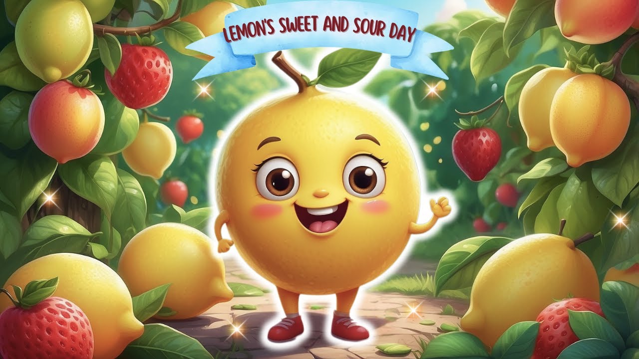 Lemon's Sweet and Sour Day/Children's stories #chill #children #story #cartoon #cute #fairy