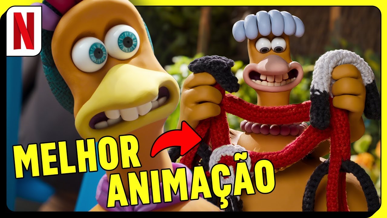 Provando em menos de 11 minutos que A Fuga das Galinhas é a MELHOR animação | Netflix Brasil