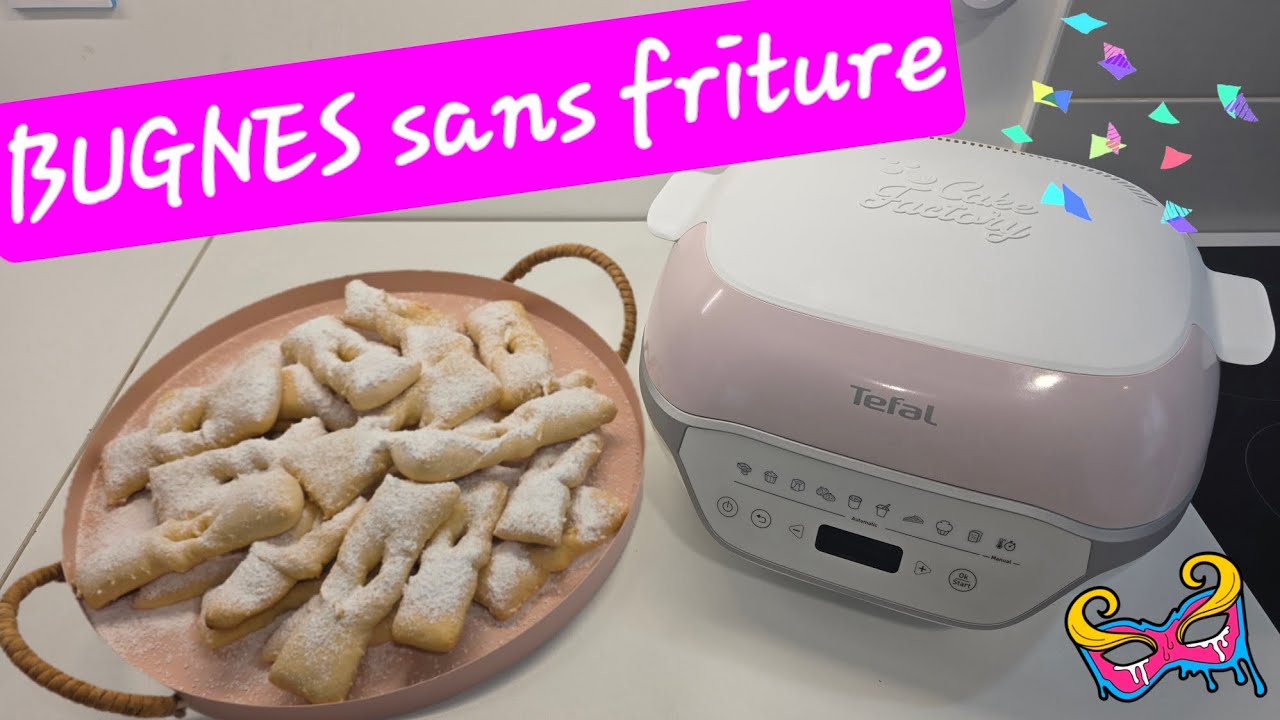 Bugnes stéphanoises sans huile ! Au Cake Factory Infinity