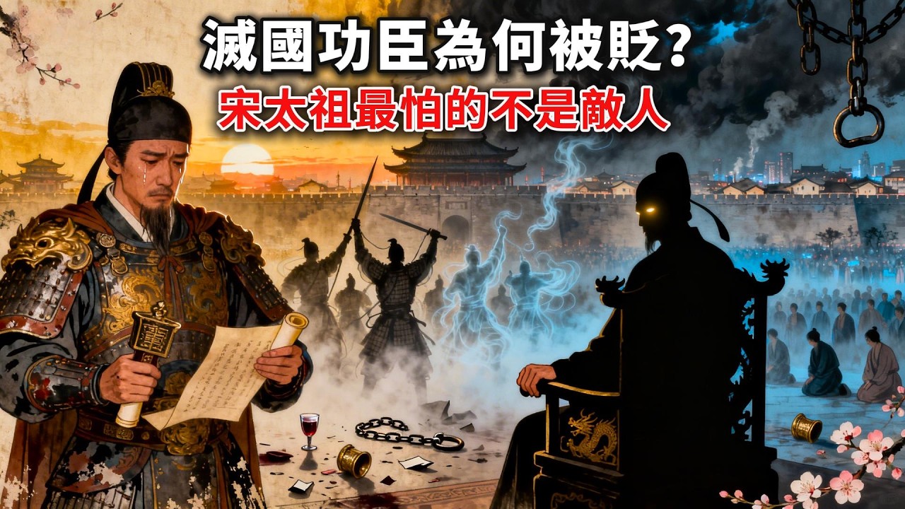 曹彬：宋初名將仁厚一生，為何滅南唐後仍遭貶？宋太祖猜忌功臣的隱秘真相