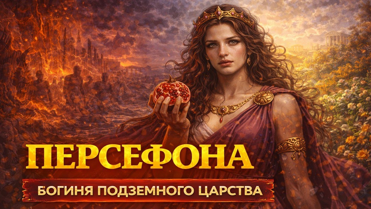 🌑 ПЕРСЕФОНА — богиня, разделившая жизнь и смерть | Древнегреческий миф
