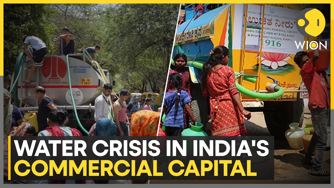 Mumbai Water Crisis: Private Water Tanker Operators Go On Strike In Mumbai | WION News
