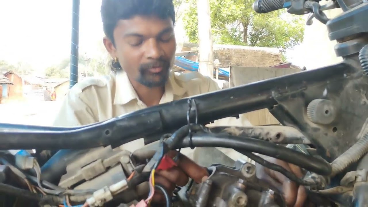 Tvs apache rtr 180 starting problem solve