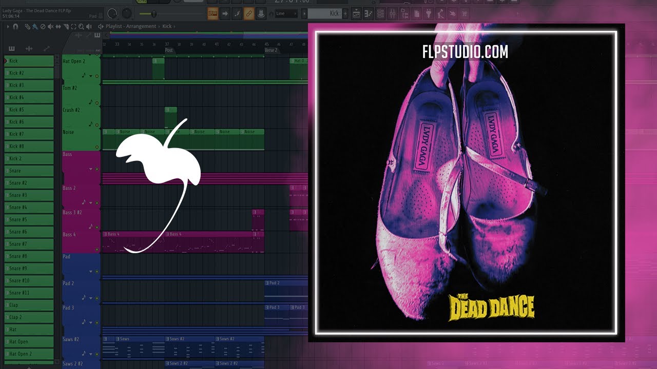 Lady Gaga - The Dead Dance (FL Studio Remake)