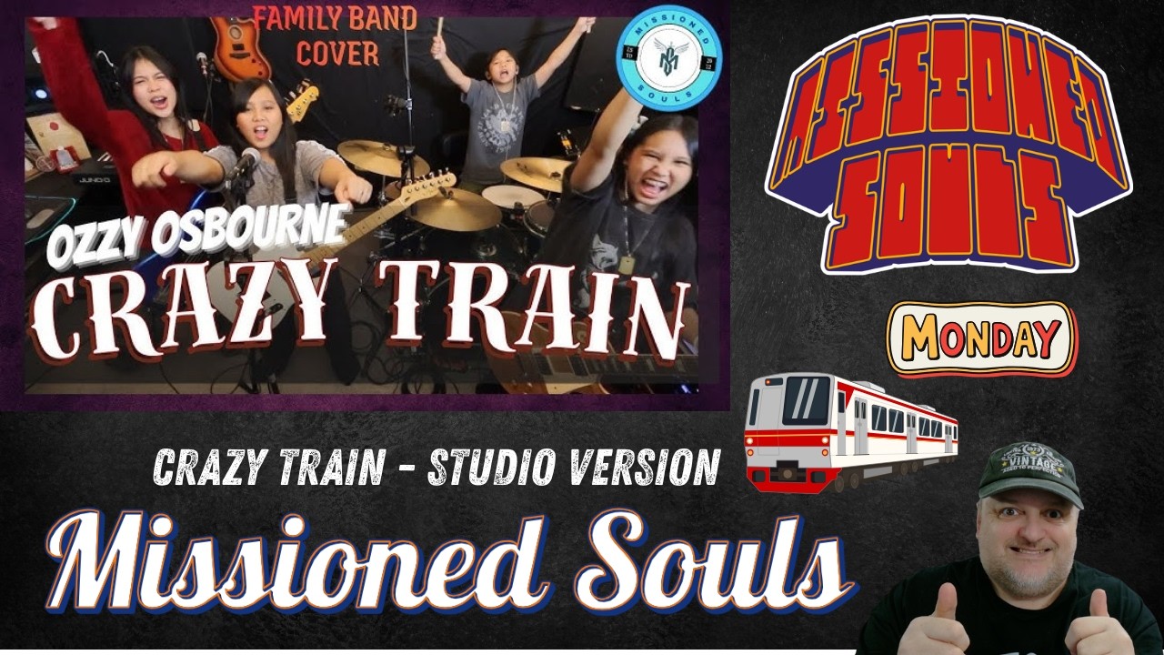 Crazy Train Cover Reaction | Missioned Souls Absolutely Crush It!