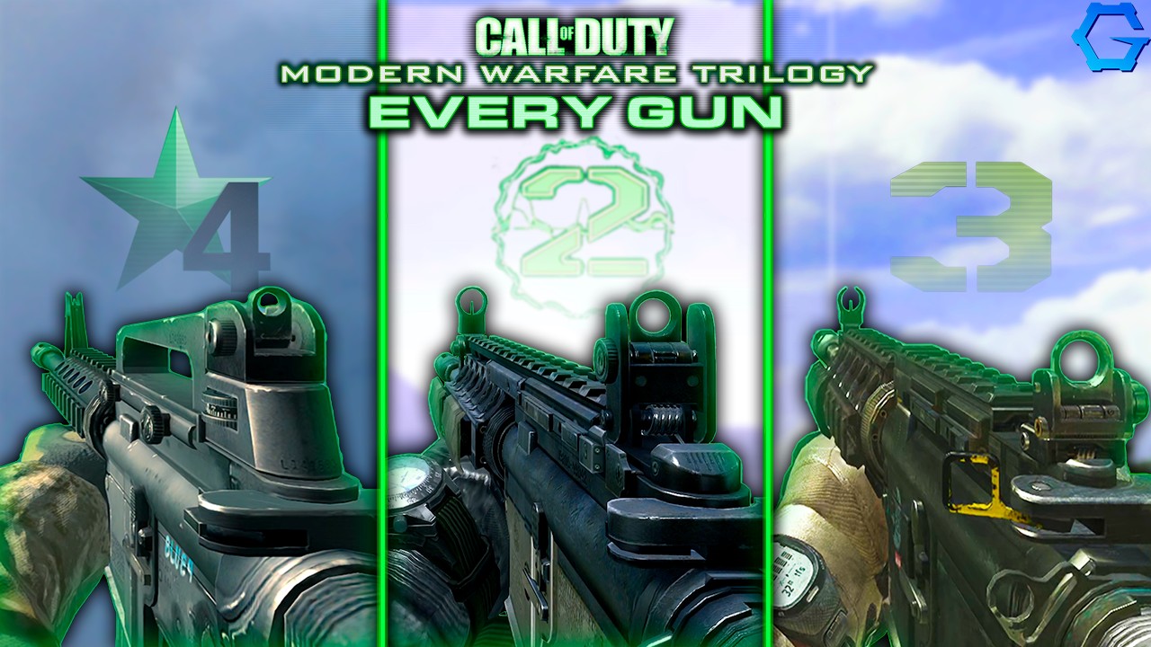 EVERY GUN in the Original Modern Warfare Trilogy