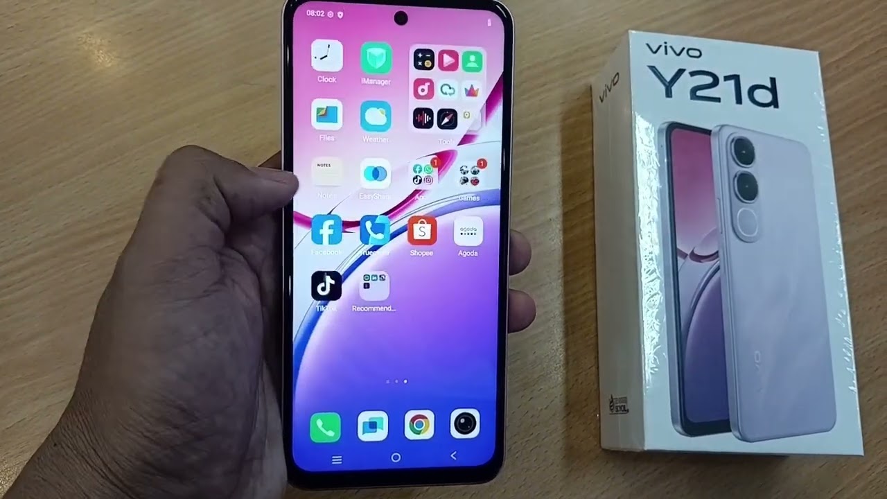 Распаковка vivo Y21d &mdash; аккумулятор 6500 мА&middot;ч | IP68 и IP69 | 400% громкости | Ударопрочность воен...