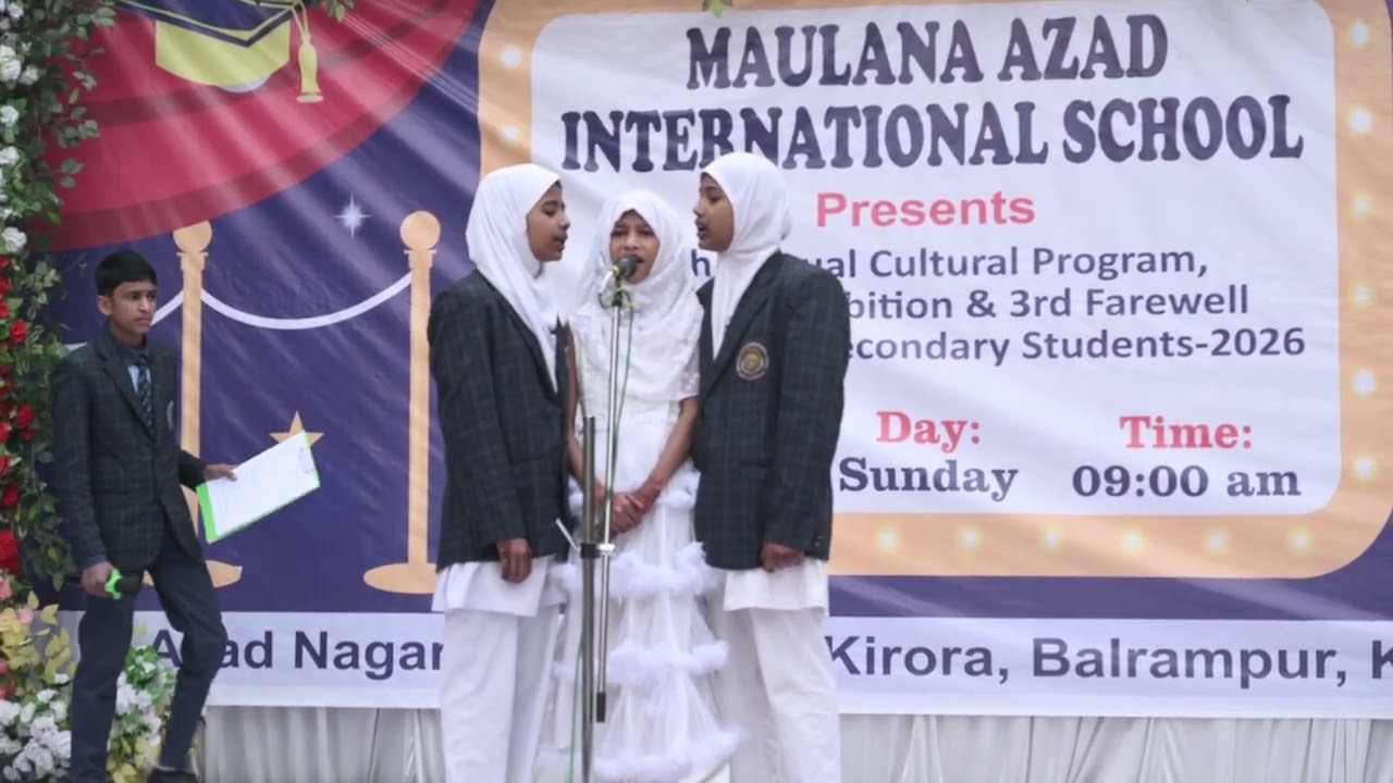 7th Annual Cultural Program 2026 I Naat by Bushra khanam and Group I MAIS