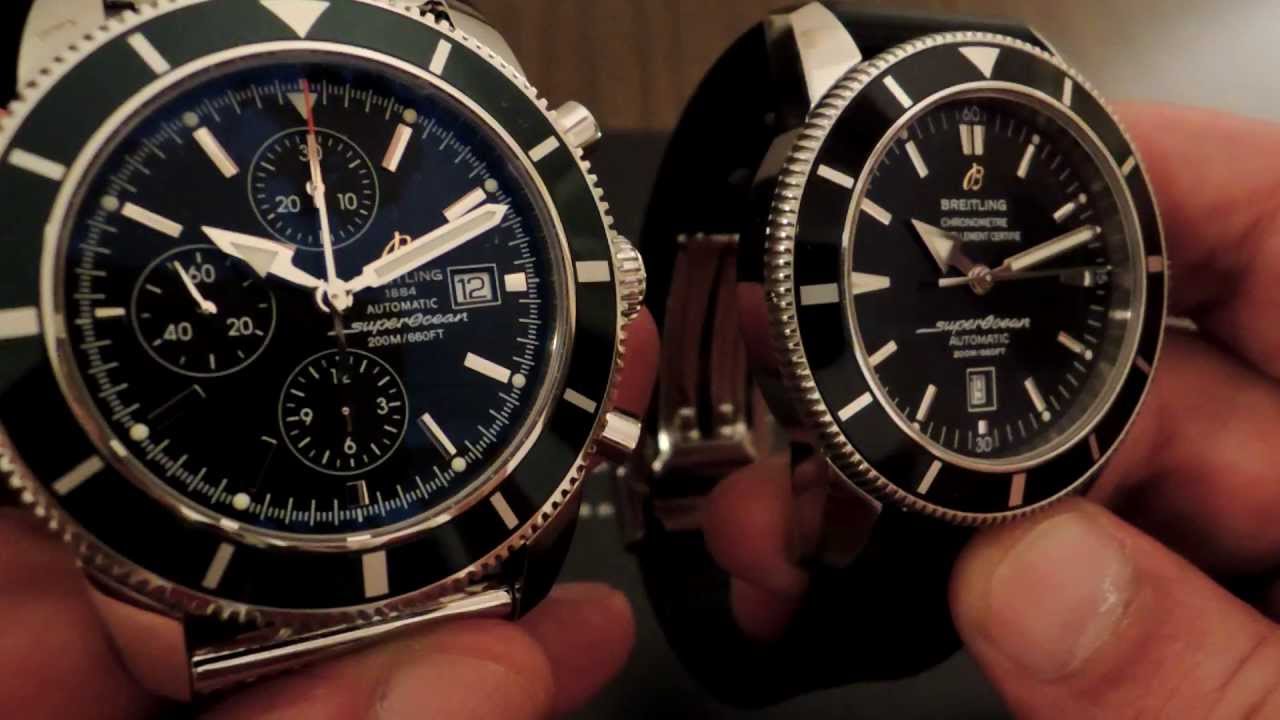 Breitling Superocean Heritage 46 VS Breitling Superocean Heritage Chrono - LIMITED EDITION
