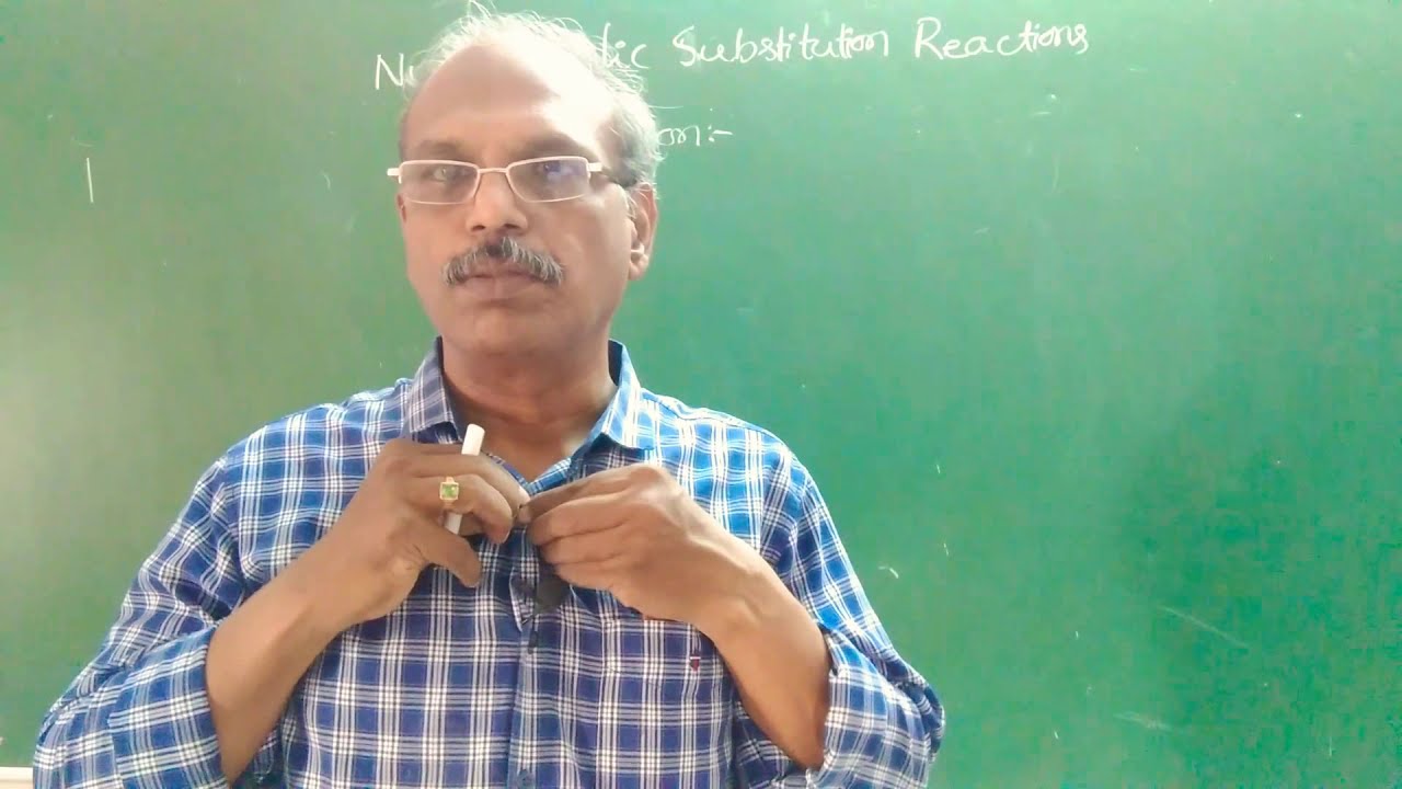 SN1 reaction (Nucleophilic Substitution ) PART - I of IV  by Mehta