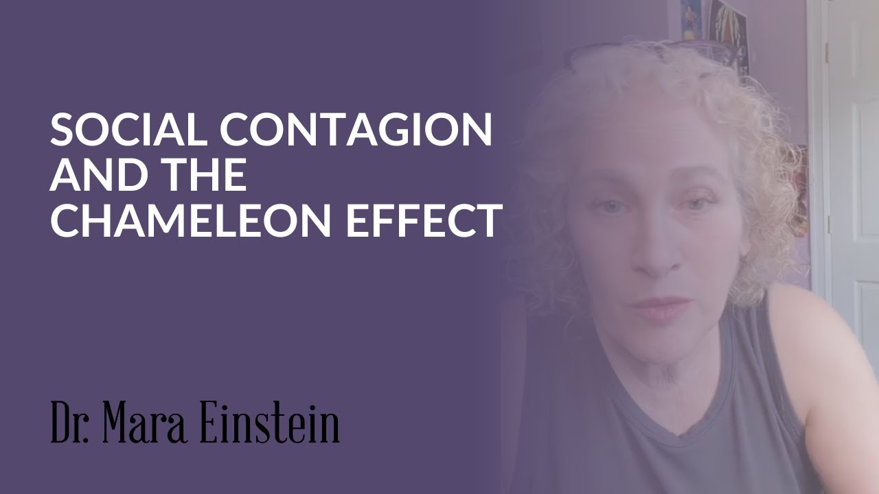 Social contagion and the chameleon effect