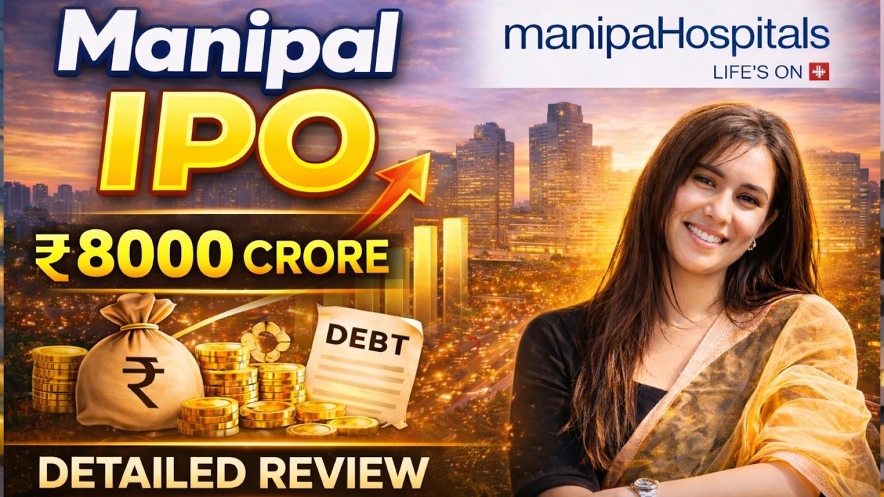 &ldquo;Manipal Hospitals Mega IPO: ₹8,000 Crore Fresh Issue & Debt Reduction Explained!&rdquo;