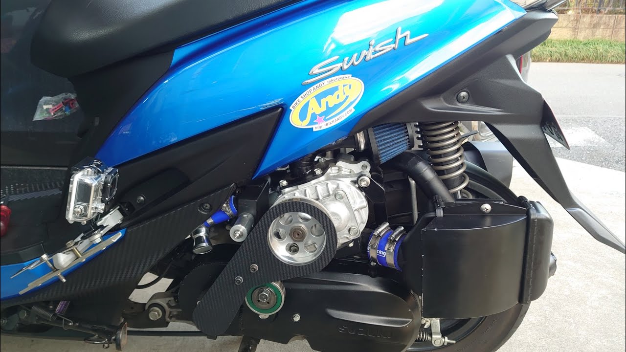 Swish　スーパーチャージャー　スウィッシュ　過給機　ターボ　バイク