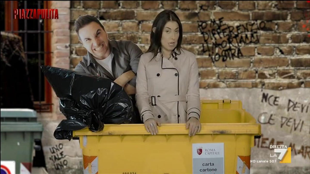 Tg Porco: il confronto Raggi-Meloni