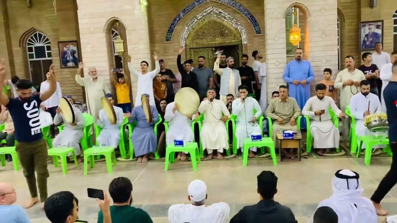 يا باز الاشهب يا قطب بغدادي || القارئ فاضل كامل والمداح ايهاب كامل