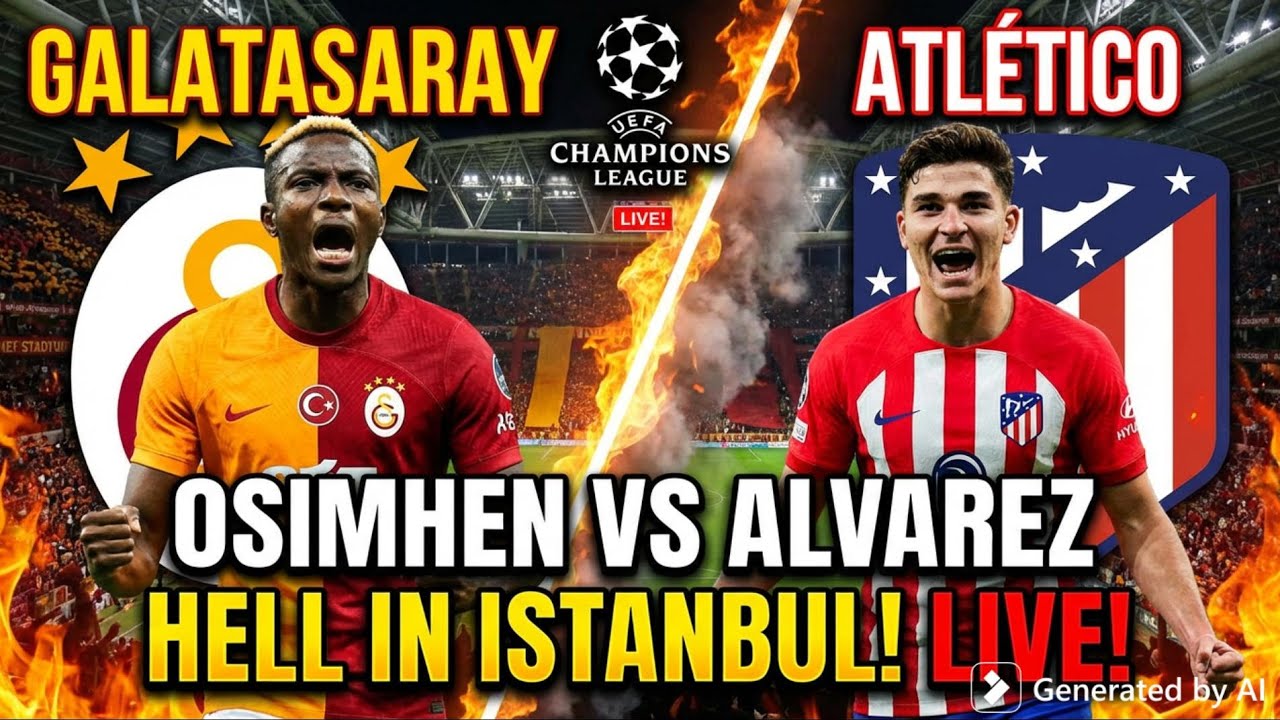 Galatasaray vs Athletico Madrid Champions League Showdown. Who comes out on top?