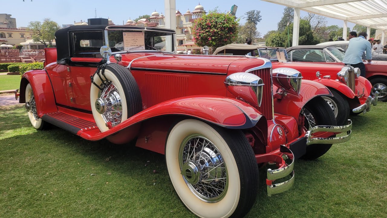 Vintage Car Rally 2025 at Jai Mahal Palace Jaipur sponsored by AUDI