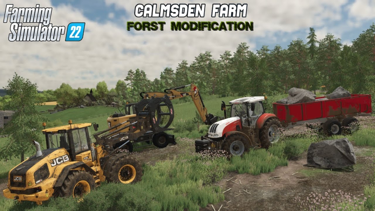 CHARGEMENT DE CAILLOUX & Transport | Forestier | Farming Simulator 22 | Episode 3