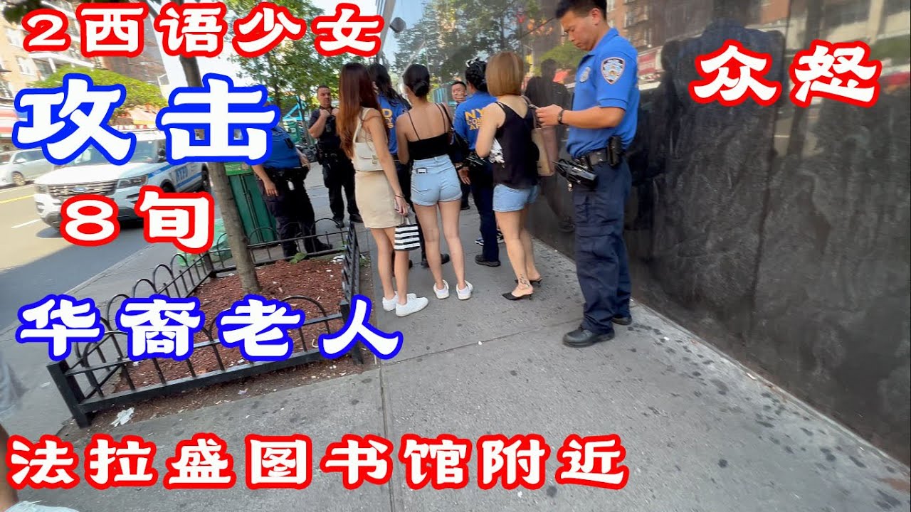 纽约,法拉盛,图书馆附近