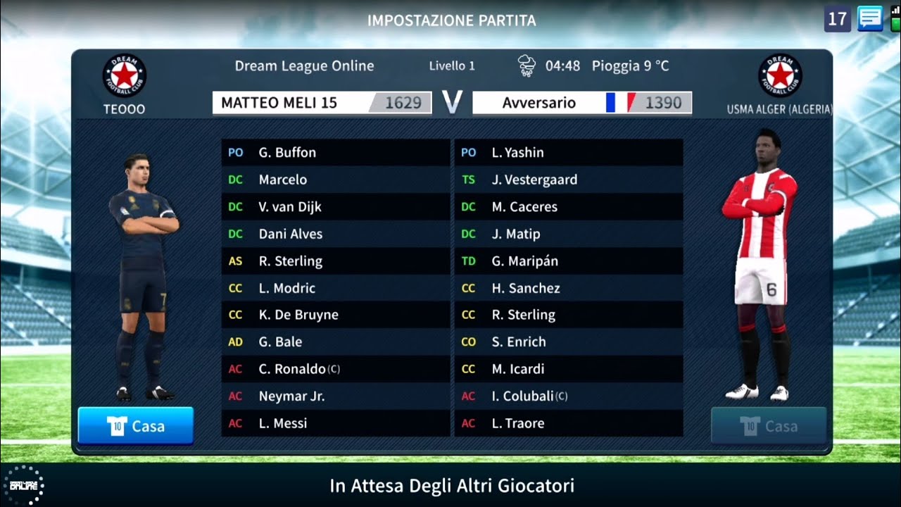 DREAM LEAGUE SOCCER 2019 DIVISION 1 ONLINE MATCH