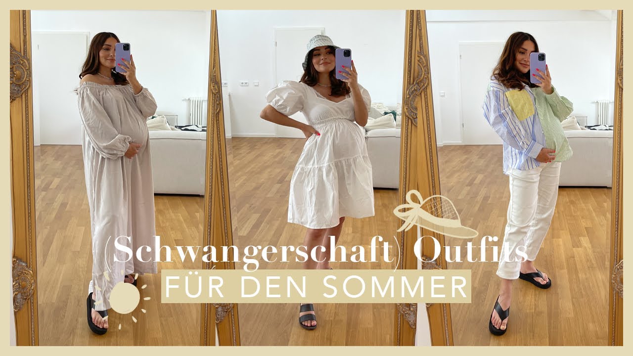 (Schwangerschaft) OUTFITS  FÜR DEN SOMMER! | madametamtam