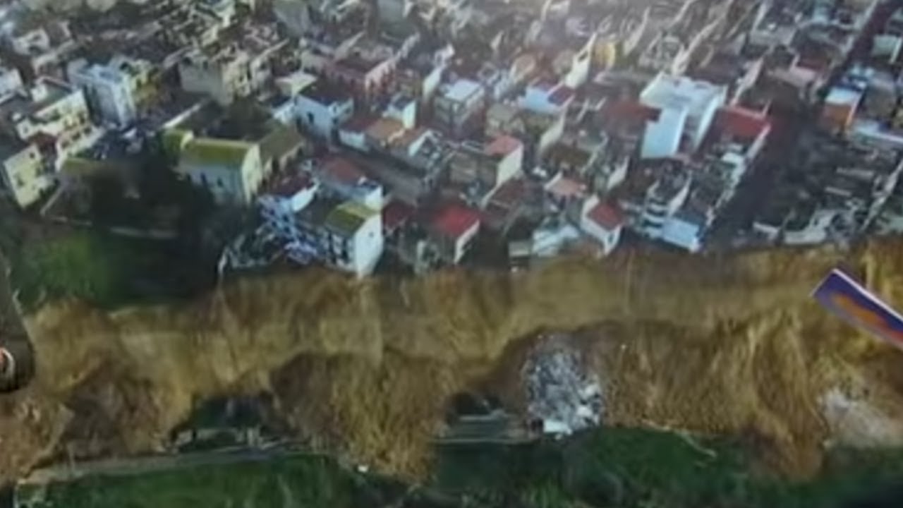 Zemlja puca - kuće na ivici provalije I RTS Jutarnji program