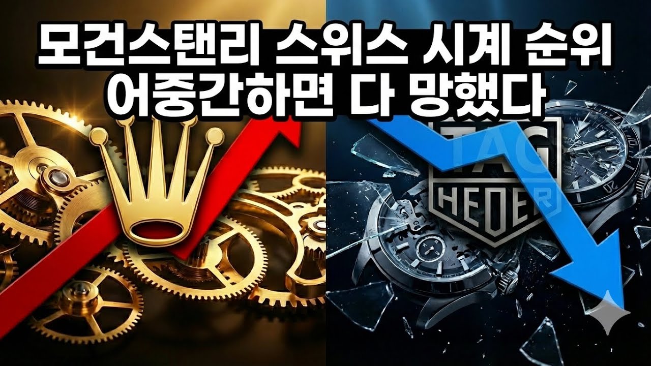 스위스 시계 TOP 50 순위 변동 체크하세요. 이거 모르고 시계 샀다가  매장 없어진다니까요?[WM워치매거진 시즌2-26]