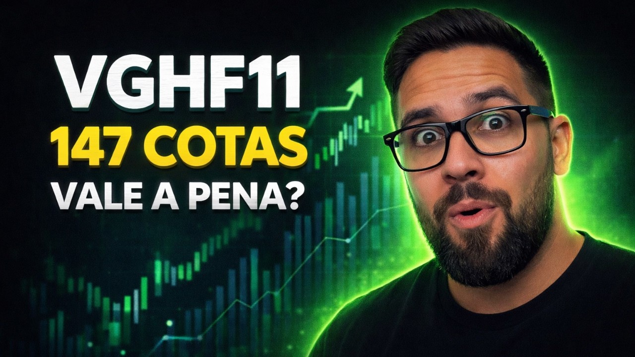 VGHF11 147 COTAS VALE MESMO A PENA?