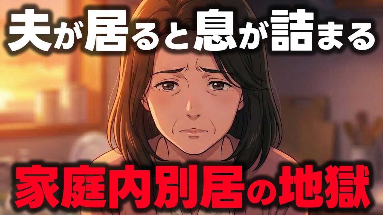 夫が家にいるだけで息が詰まる…。家庭内別居の地獄！｜老後の夫婦関係 | シニア