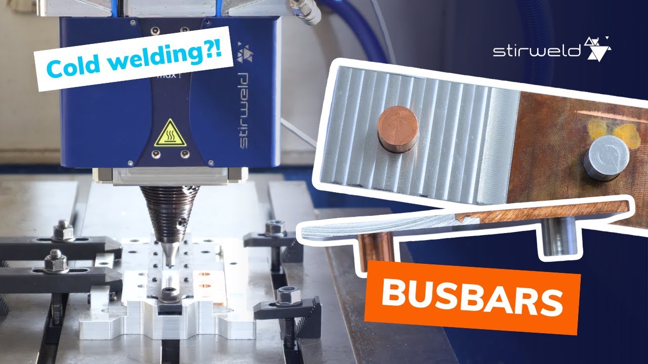 Welding Busbars with Friction Stir Welding? | Stirweld #FSW
