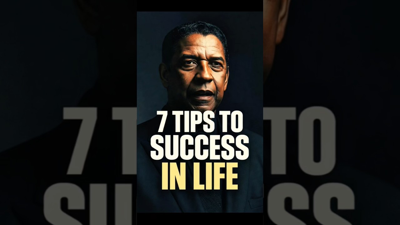 7 TIPS TO SUCCESS IN LIFE | Powerful Lessons for Growth & Discipline.