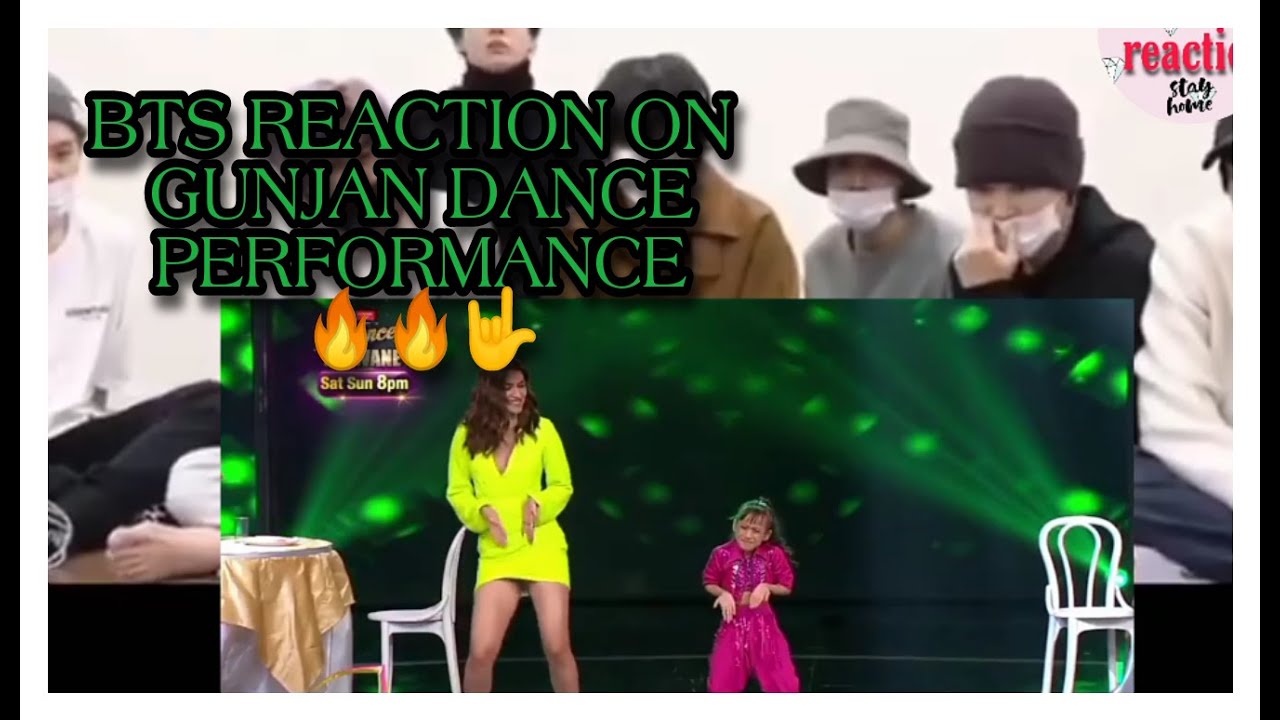 BTS reaction to Dance Deewane (FAN MADE)  | gunjan sinha & ruel dausan | part 2 | 2021 