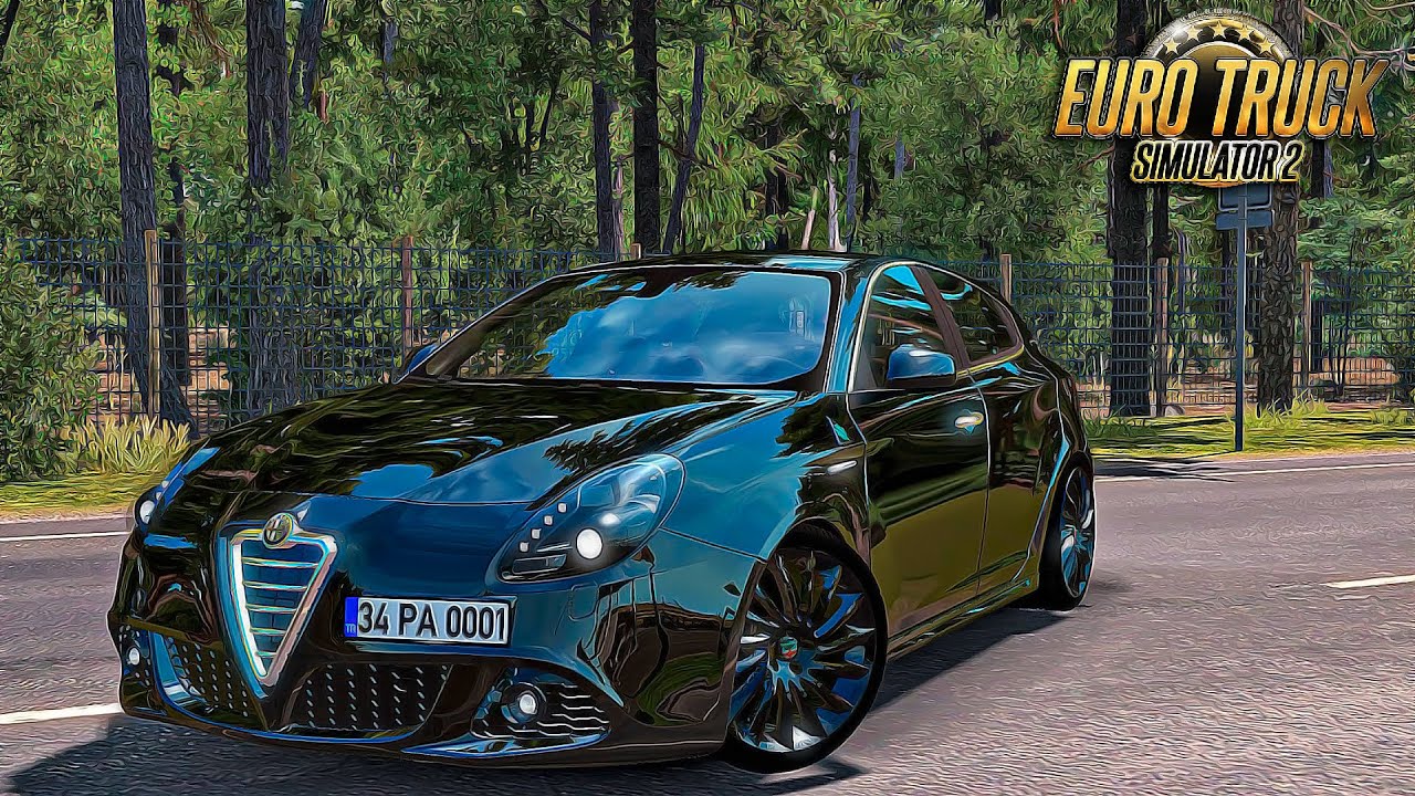 ✅ ▶Alfa Romeo Giulietta◀ | ETS 2 1.37 | 🚦 CAR MOD | 2K