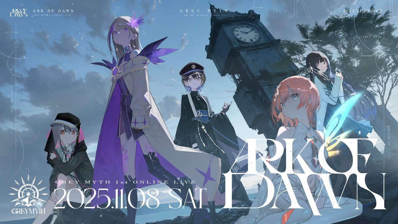 【冒頭無料配信】GREY MYTH HALF ANNIVERSARY LIVE #Ark_of_Dawn【#GREYMYTH / RK Music】