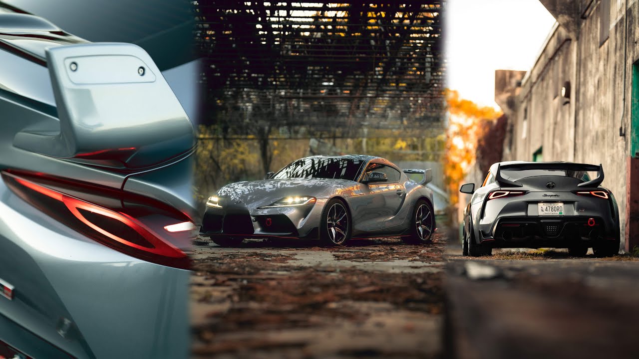 Автомобильная фотосъемка от первого лица с помощью Toyota Supra + Sigma Art 105 f1.4