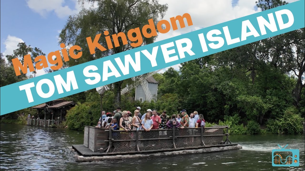 Tom Sawyer Island at Magic Kingdom | Walt Disney World | 4K Walkthrough