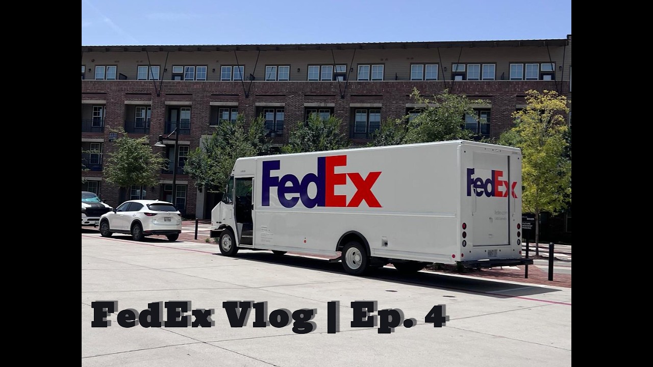 FedEx Vlog | Ep. 4 Last Work Vlog In Texas
