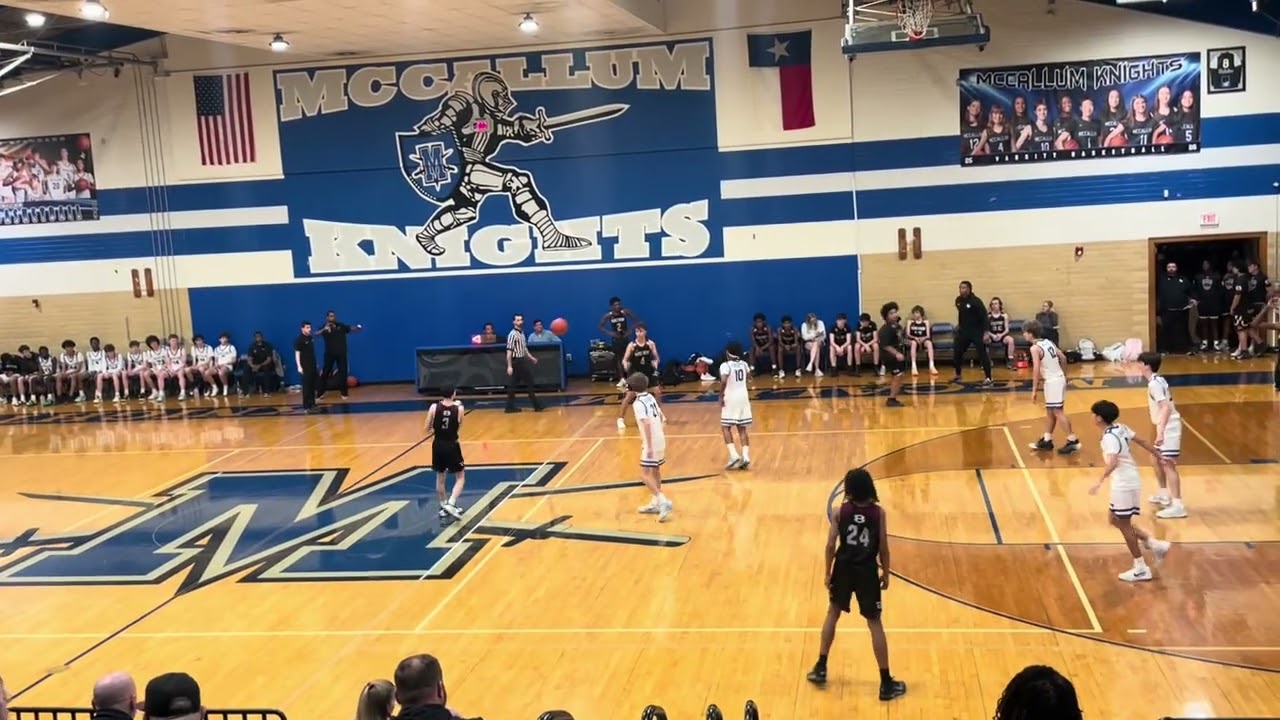 Bastrop Freshman basketball vs Austin McCallum HS 4th quarter 2-10-2026