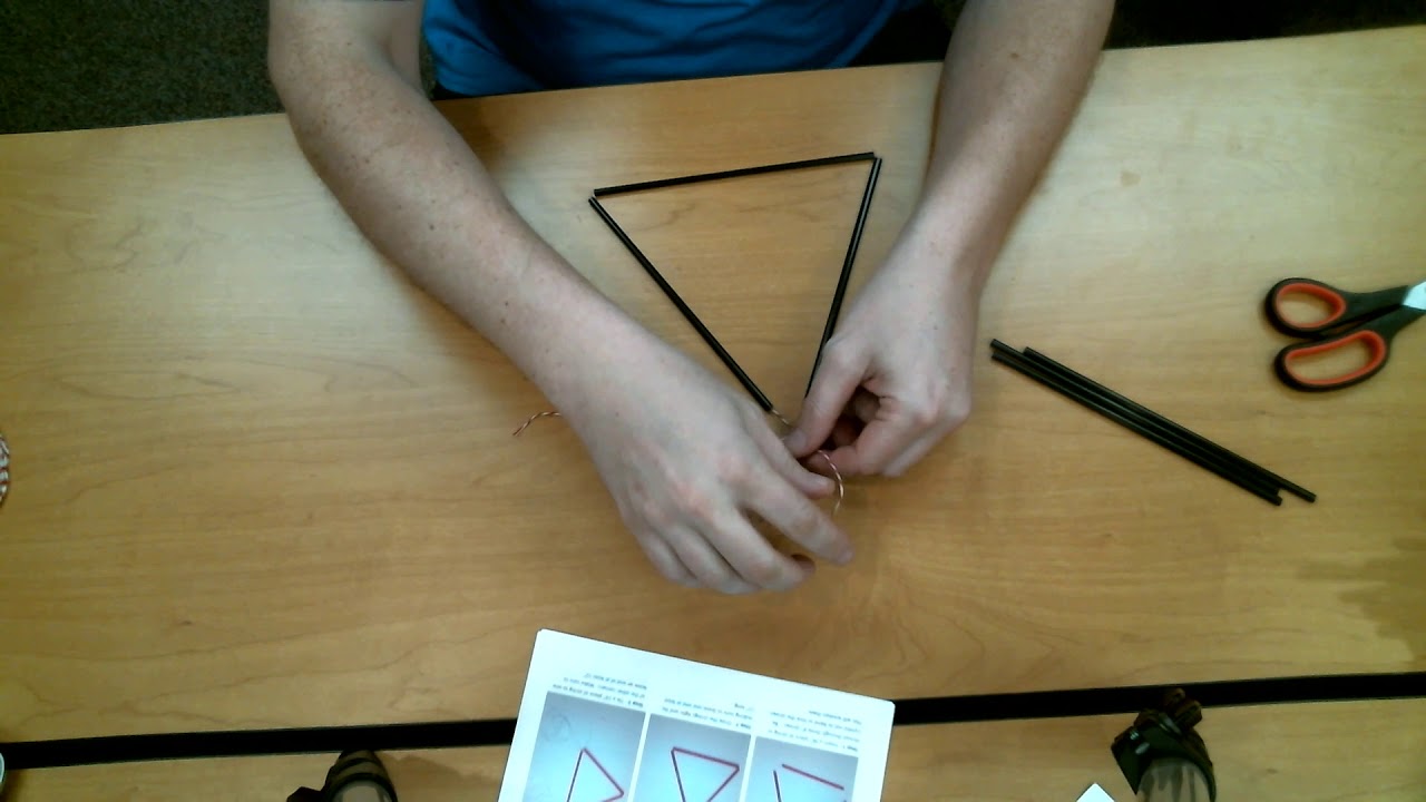 Tetra Kite How To #1- Tetrahedron Frame