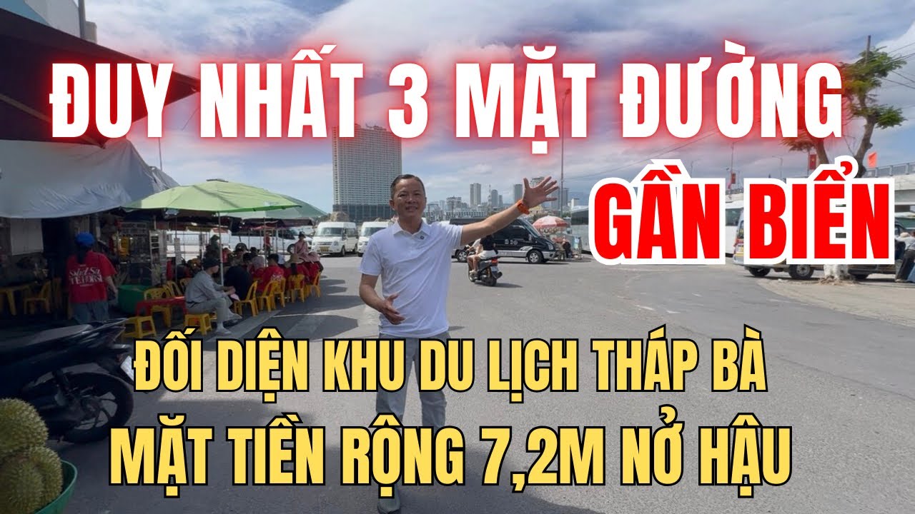 Duy nhất nhà 3 mặt đường GẦN BIỂN, với mặt tiền rộng kinh doanh hiếm có Nở Hậu | Nhà đất Nha Trang 