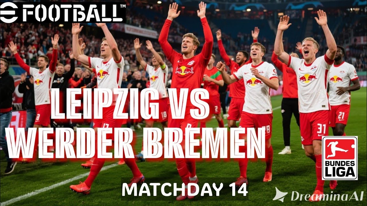 E FOOTBALL 2026 I LEIPZIG VS WERDER BREMEN I BUNDESLIGA 25/26 I MATCHDAY 14 I PES 2013