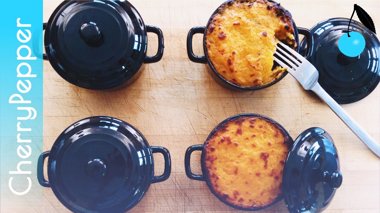 Gratin de patates douces, girolles & chataignes | Recette vegan de CherryPepper 🍒