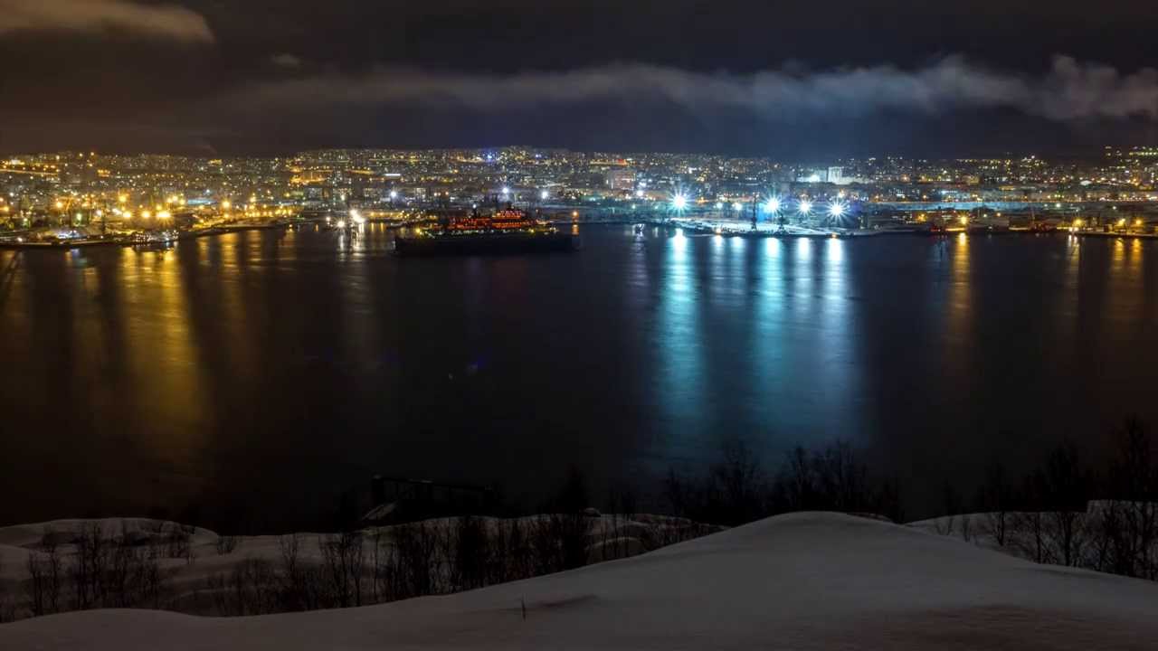 Murmansk's winter HD
