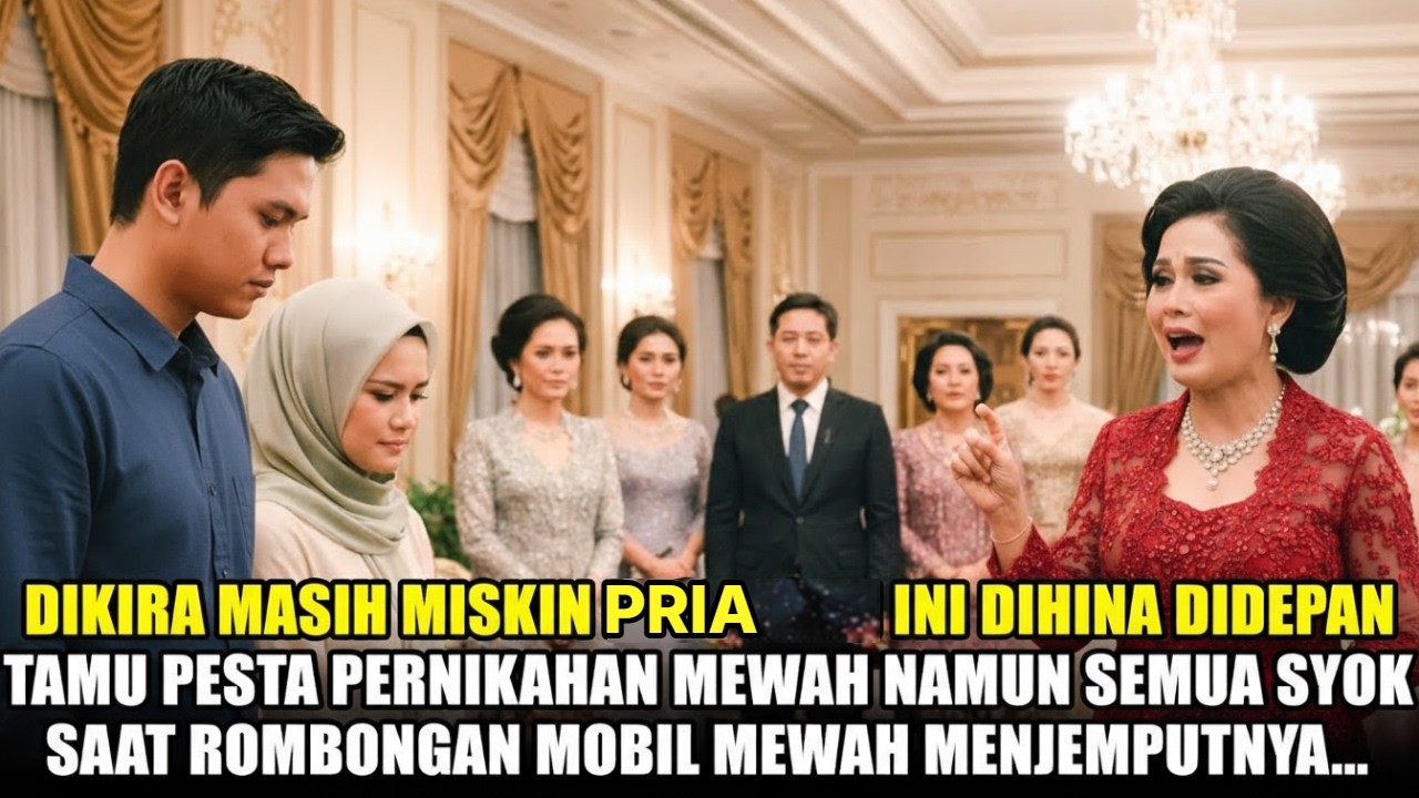 Dikira Pasangan Miskin,Dipermalukan di Pernikahan Mewah, Ternyata Dia Sosok Tak Terduga